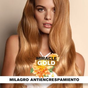 Espuma capilar dual controladora del encrespamiento Miracle Gold