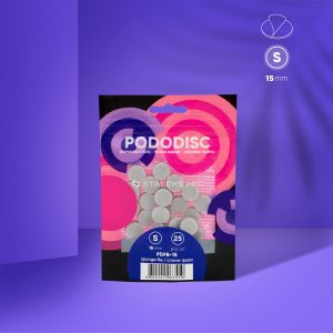 Repuestos con base de esponja para disco para pedicura PODODISC STALEKS PRO S, (25 pzas.)