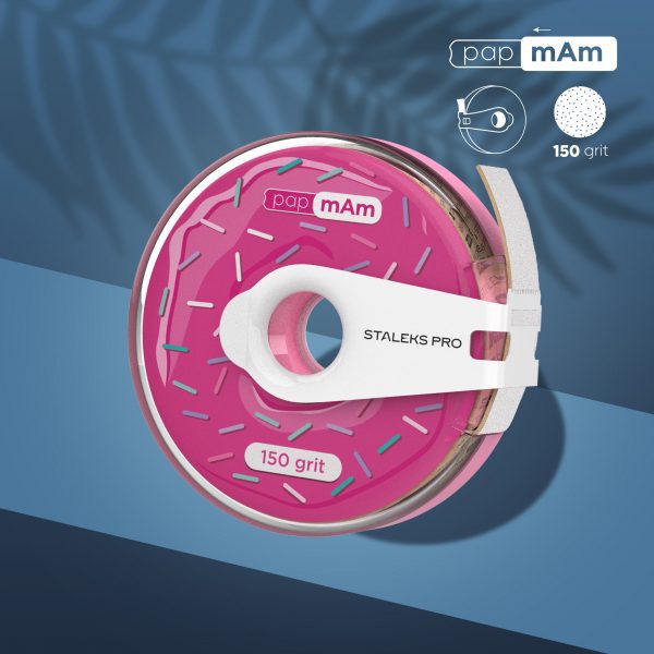 ESTUCHE DONUT DE PLASTICO STALEKS PRO, grano 150