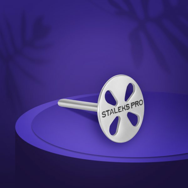 Disco para pedicura PODODISC STALEKS PRO L (25 mm) con repuestos grano180 (5 pzas.)