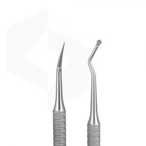 Empujador para pedicura EXPERT 20 TYPE 1 (pico + cureta «semiesfera»)