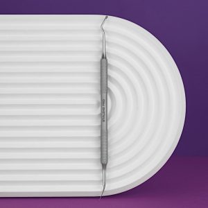 Empujador para pedicura EXPERT 20 TYPE 1 (pico + cureta «semiesfera»)