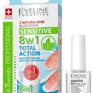 Acondicionador de uñas para uñas sensibles, Acción total 8 en 1