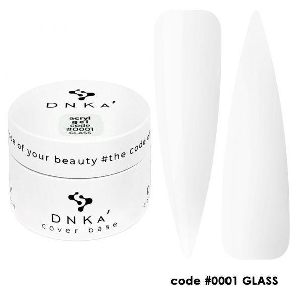 ACRYGEL 30ML #0001 GLASS