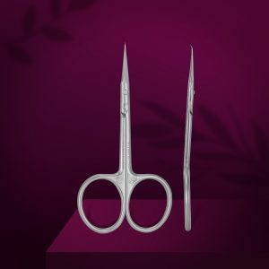 TIJERAS PROFESIONALES PARA CUTÍCULA CON GANCHO EXCLUSIVE 21 TIPO 2 (MAGNOLIA)